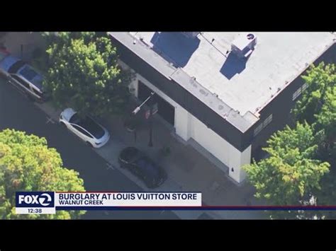 Walnut Creek: Would-be burglars crash Land Rover through Louis Vuitton store